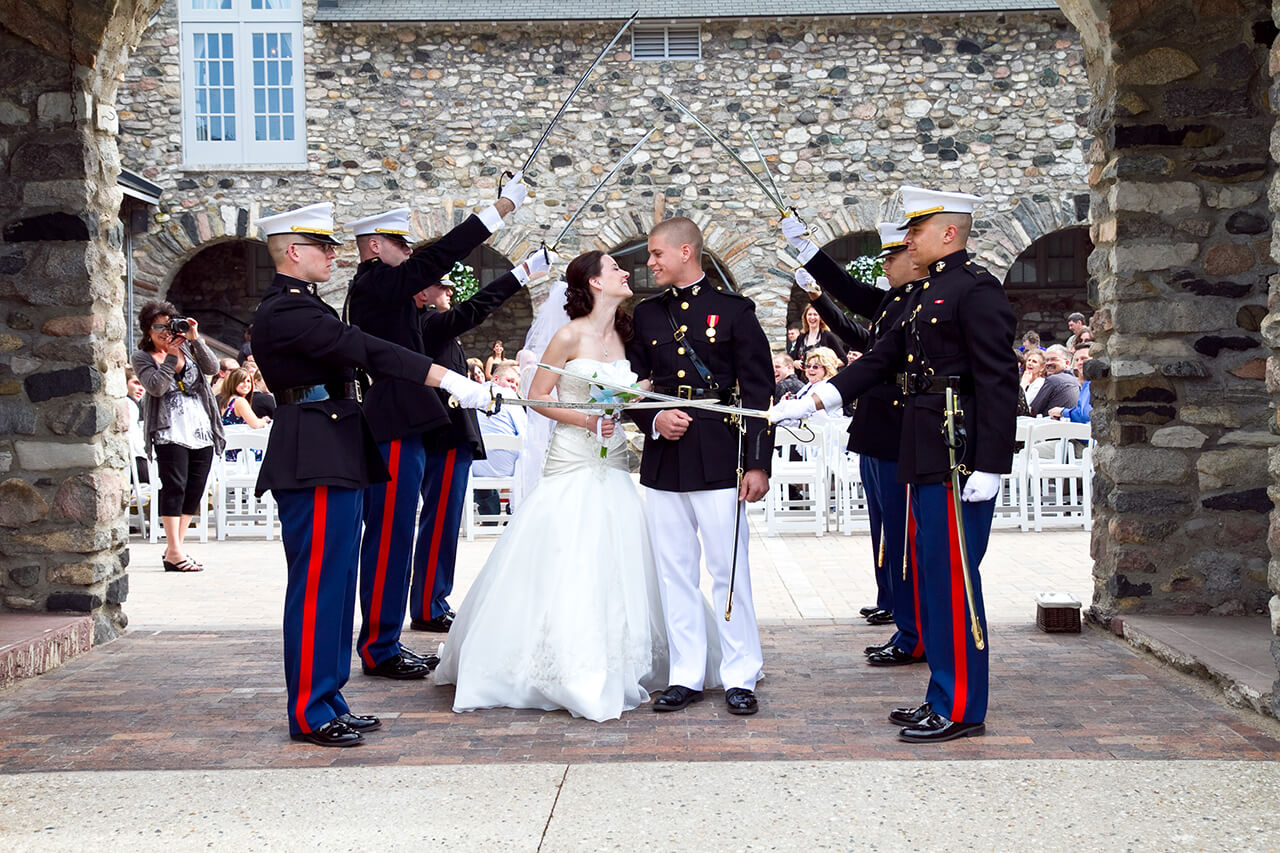 Military Themed Wedding
